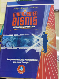Image of Manajemen Bisnis Berbasis Hasil Penelitian