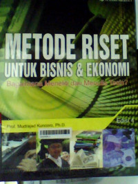Image of Metode riset untuk bisnis &