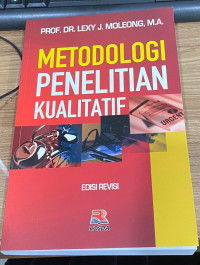 Image of Metodologi Penelitian Kualitatif Edisi Revisi