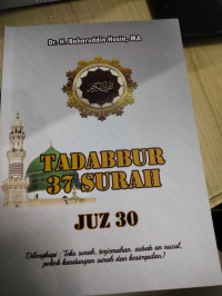 Image of TADABBUR 37 SURAH